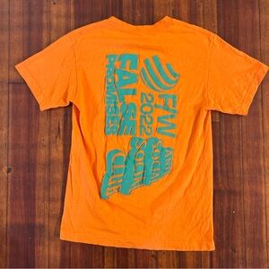 DS Auth Anti social social club False Promises Tee Size Small  Orange Rare🔥❤️